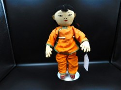 CHINESE ORANGE CLOTH VIEW